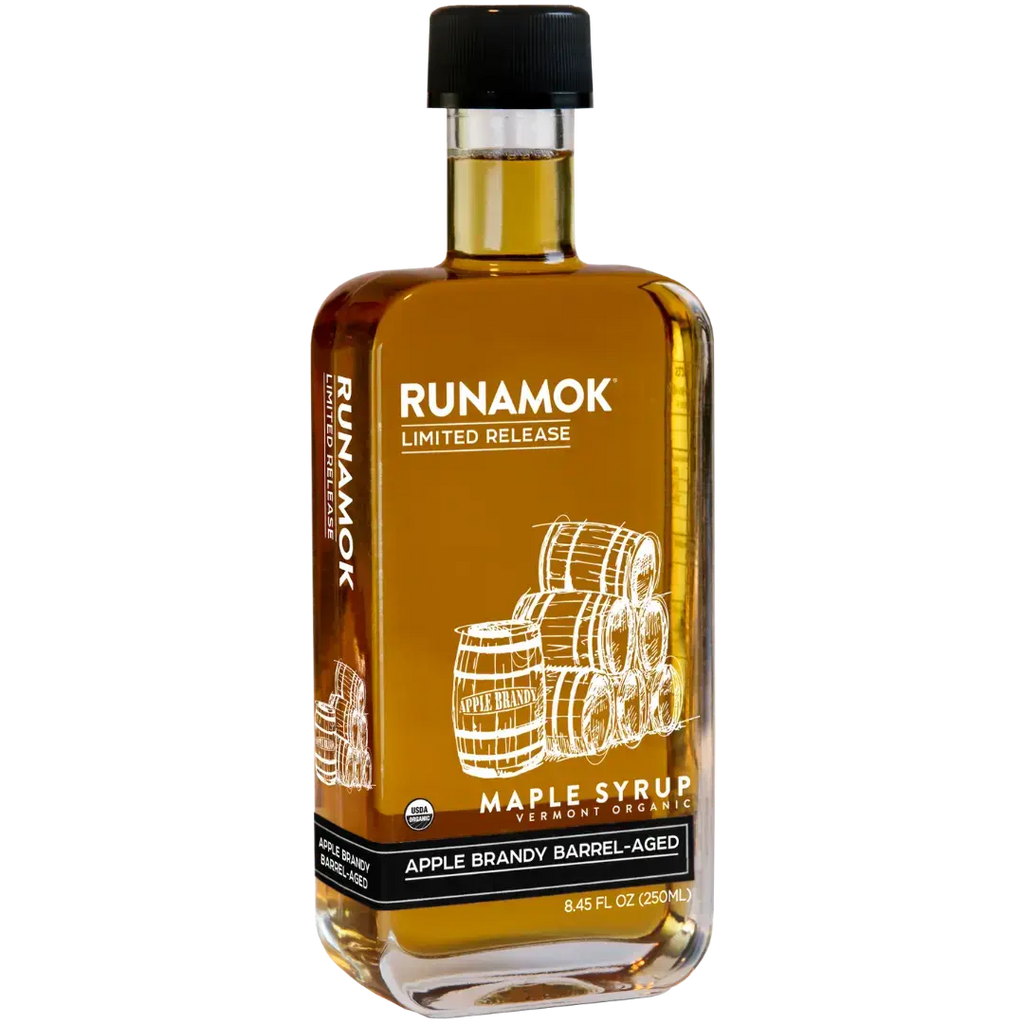 Apple Brandy Barrel-Aged Maple Syrup