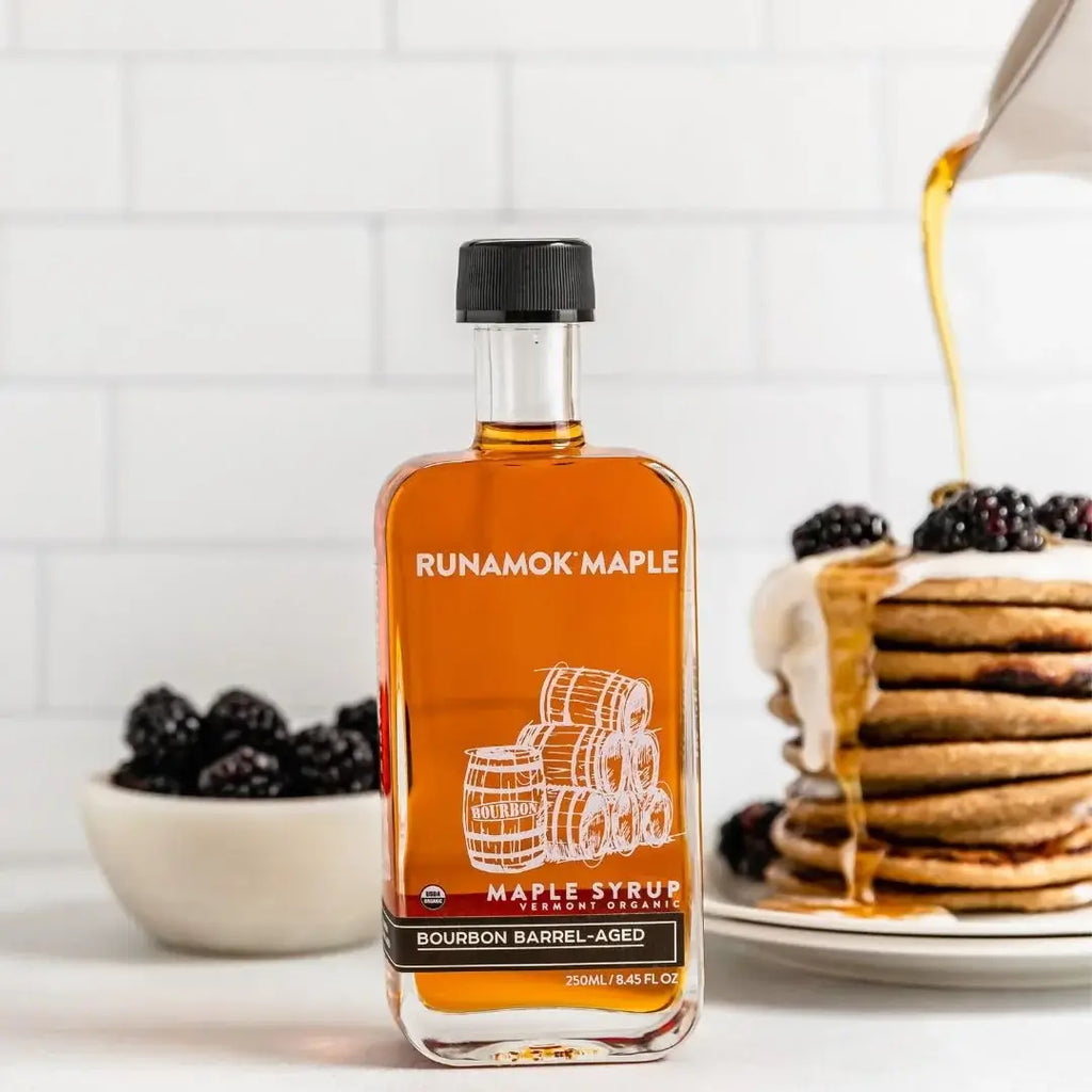 Bourbon Barrel-Aged Maple Syrup