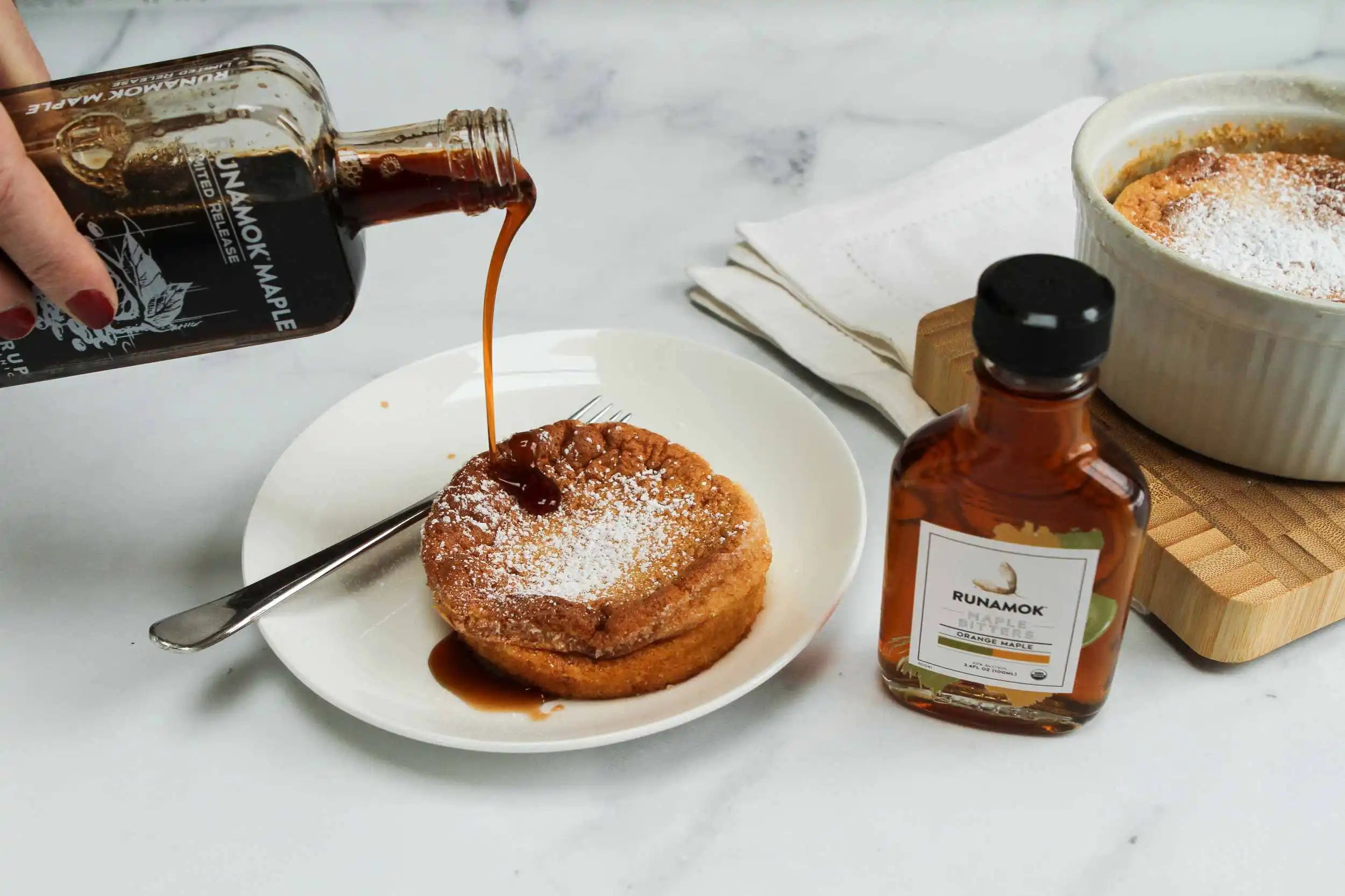 Cocoa Bean Infused Maple Syrup