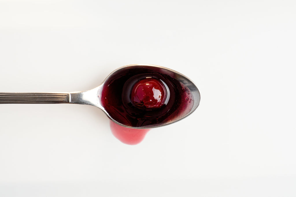 Sweet Black Cherry Infused Maple Syrup