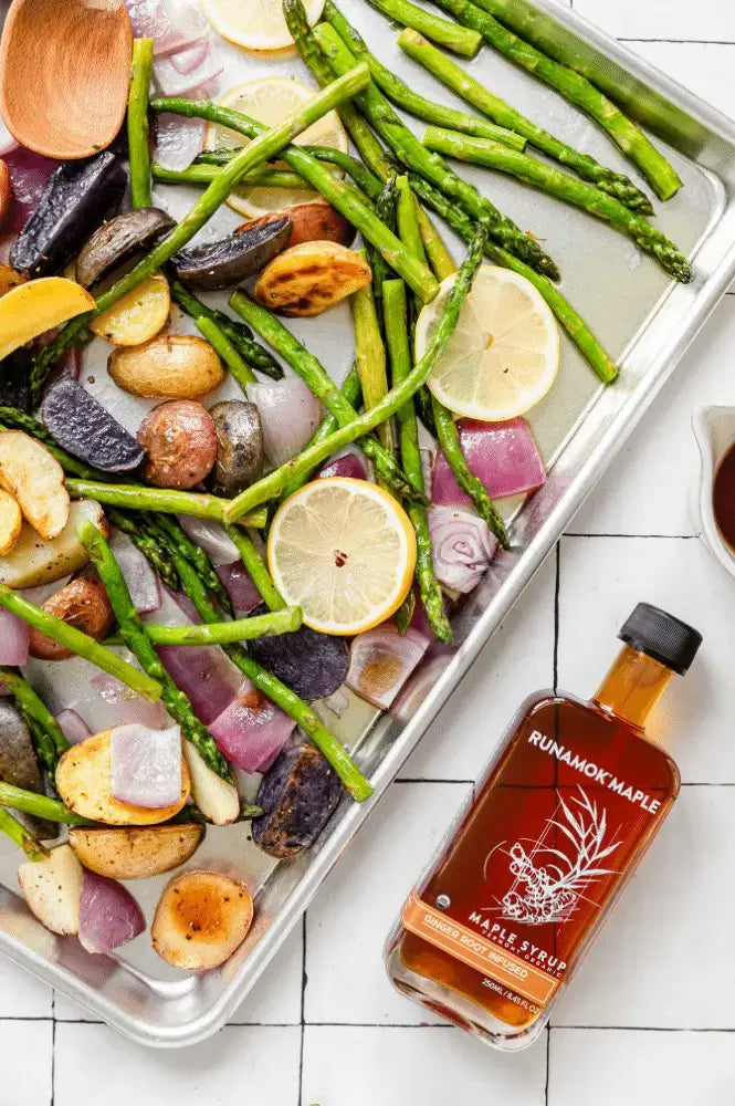 Ginger Root Infused Maple Syrup
