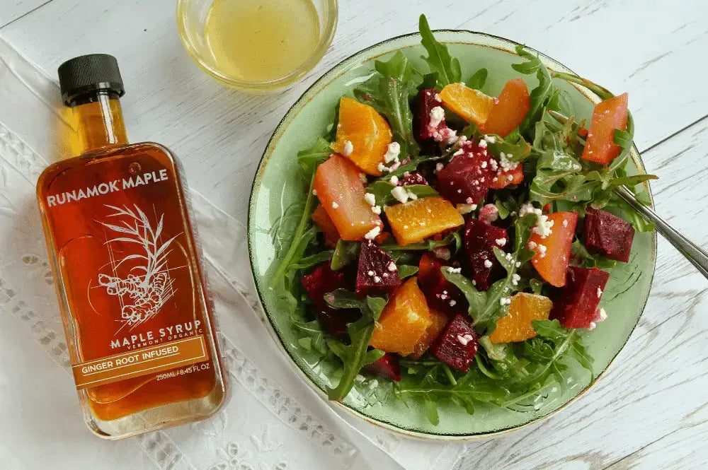 Ginger Root Infused Maple Syrup