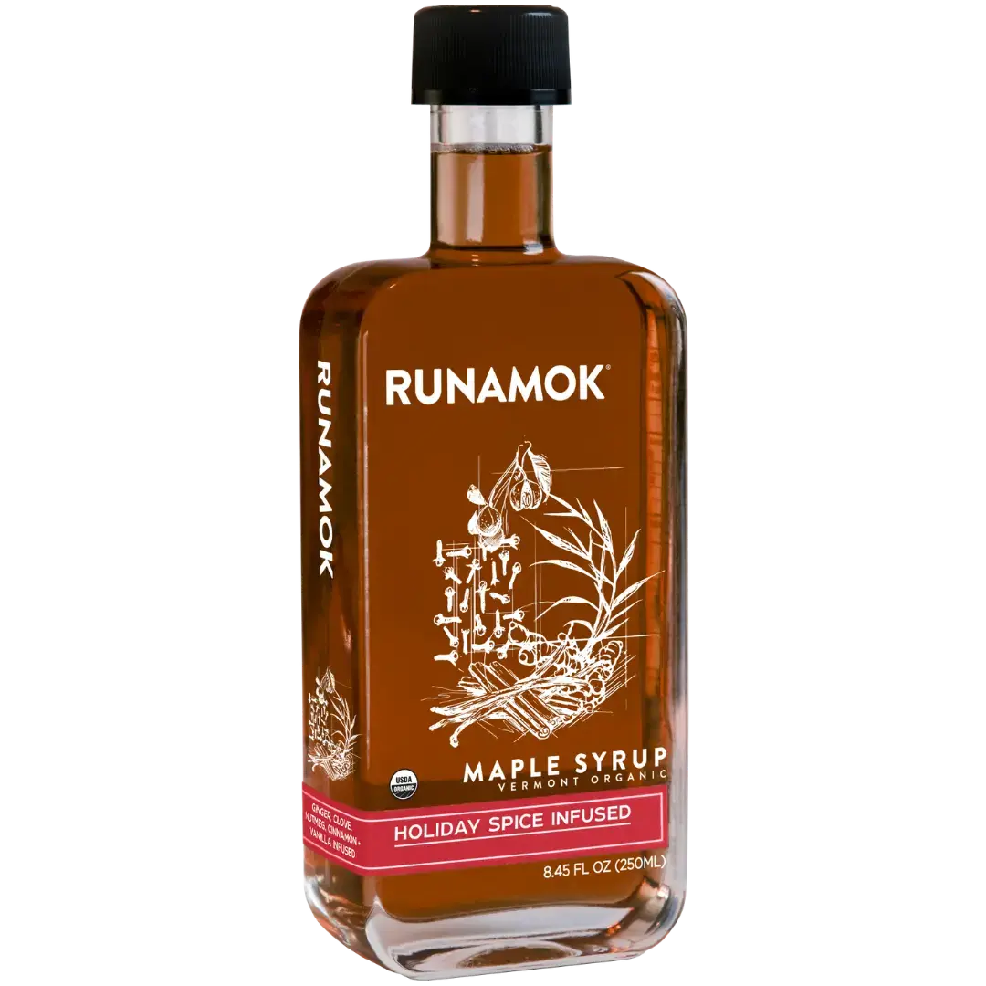 Holiday Spice Infused Maple Syrup