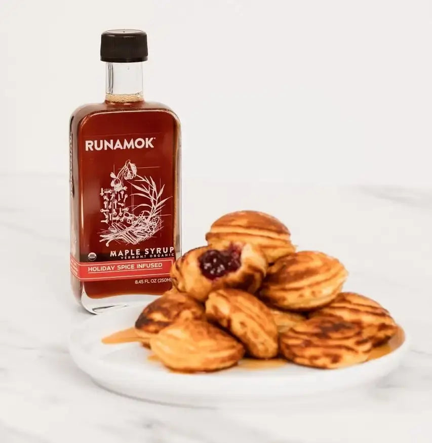 Holiday Spice Infused Maple Syrup