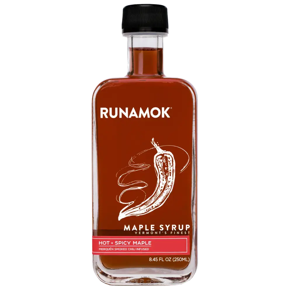 Hot + Spicy Maple Syrup (Smoked Chili Pepper Infused)