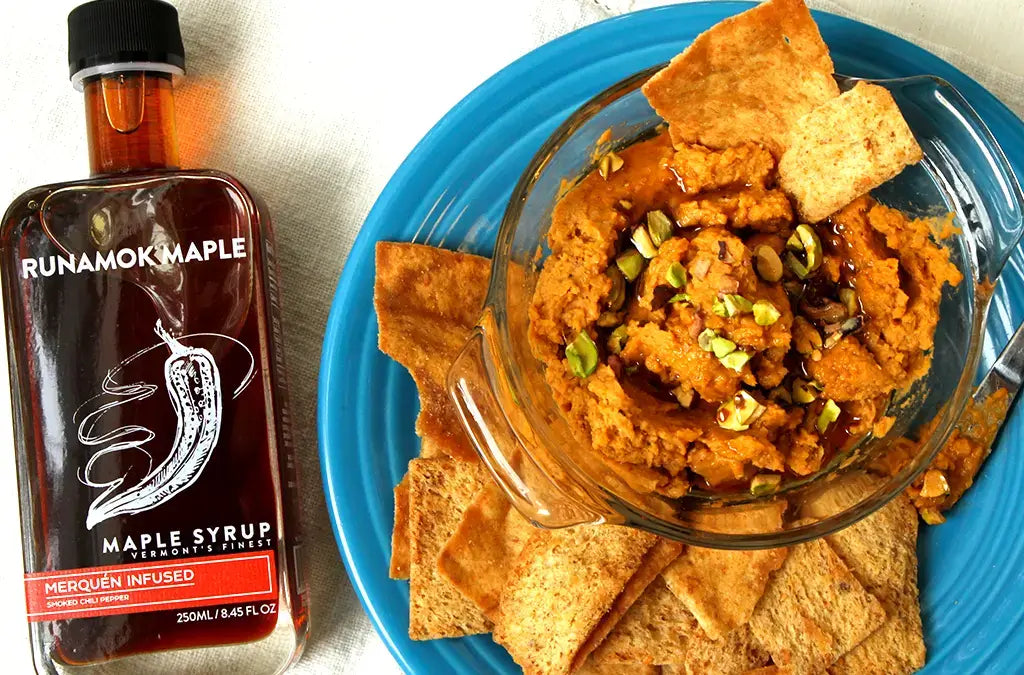 Hot + Spicy Maple Syrup (Smoked Chili Pepper Infused)