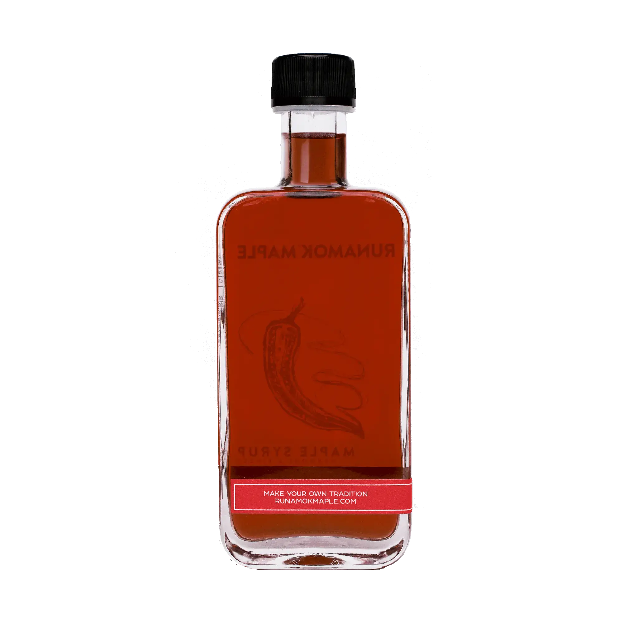 Hot + Spicy Maple Syrup (Smoked Chili Pepper Infused)