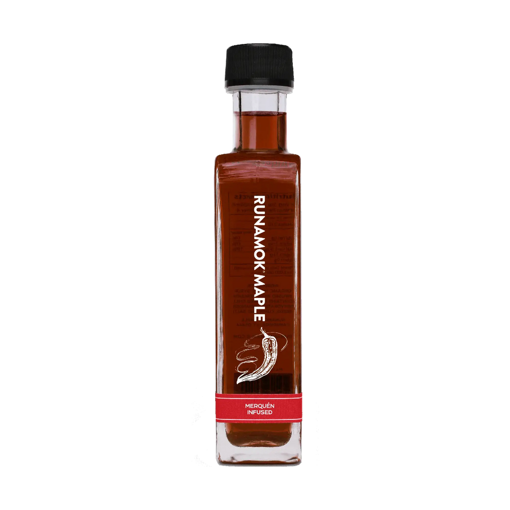 Hot + Spicy Maple Syrup (Smoked Chili Pepper Infused)