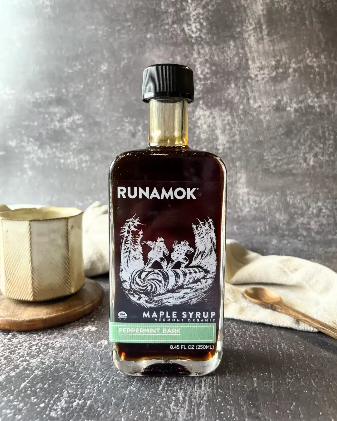Peppermint Bark Maple Syrup