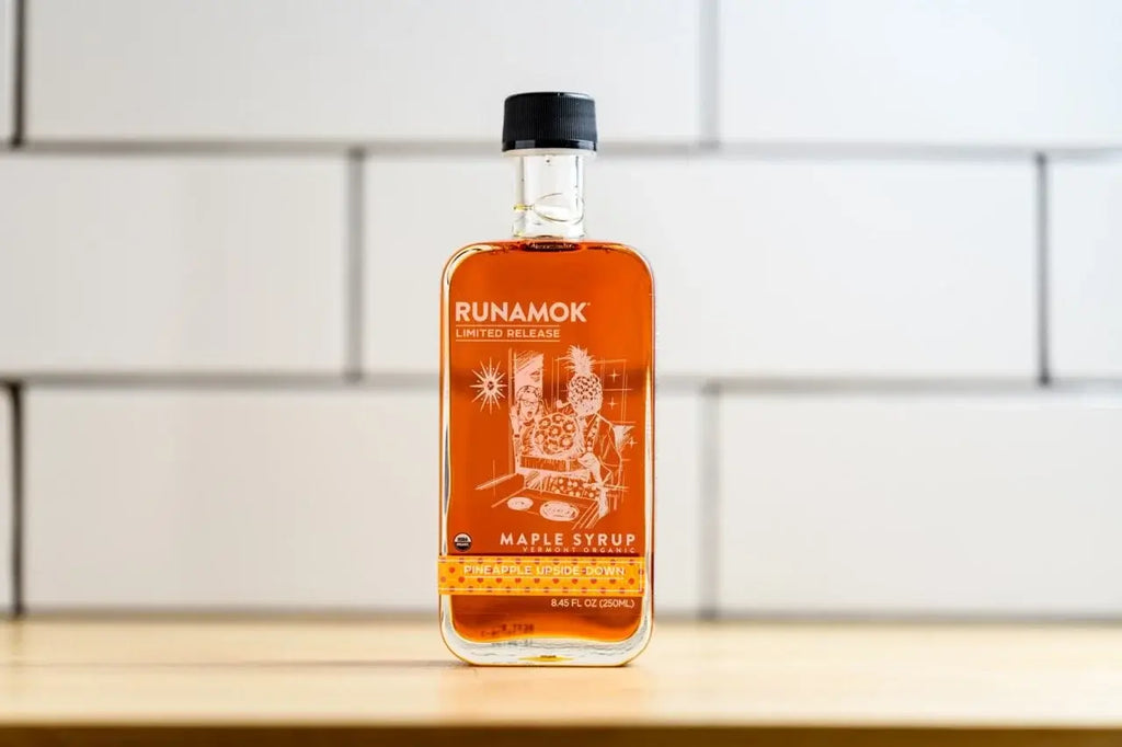 Pineapple Upside Down Infused Maple Syrup