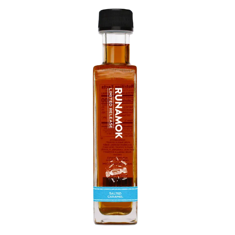 Salted Caramel Infused Maple Syrup