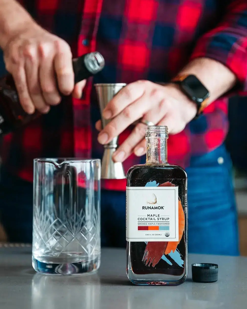 Smoked Old Fashioned Cocktail Mixer
