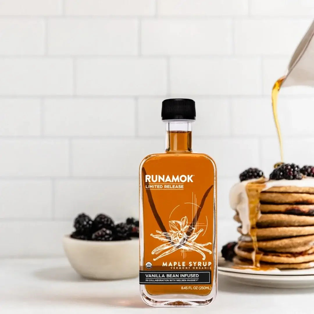 Vanilla Bean Infused Maple Syrup